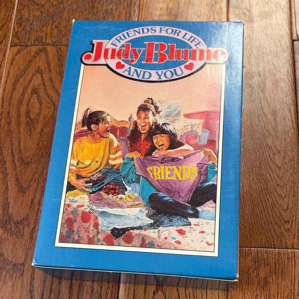Vintage Judy Blume Friends for Life Boxed Set Of 4 Books